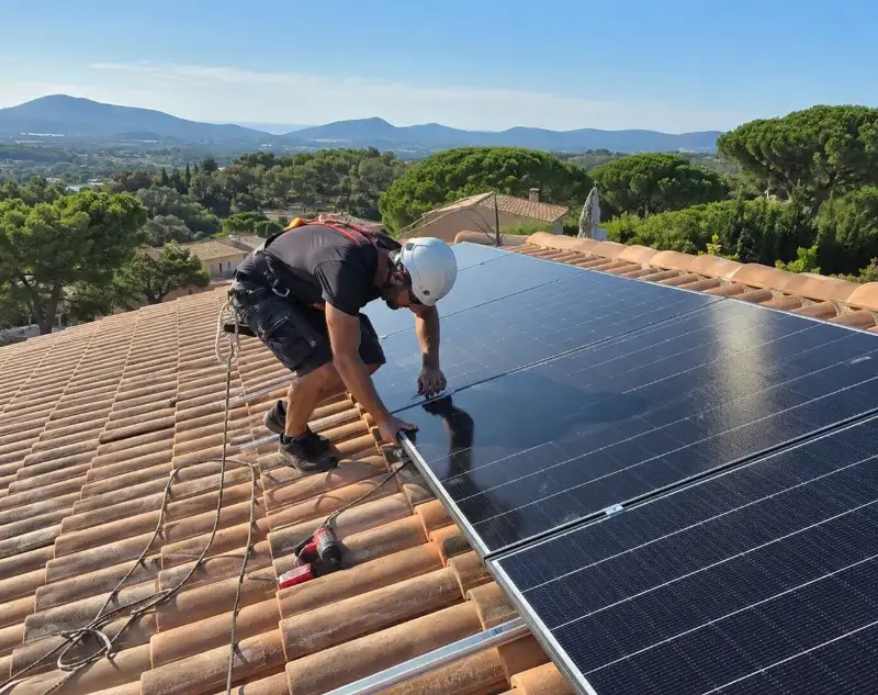 Installateur panneaux solaires Grues — pose photovoltaïque sur toiture